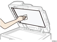 Ilustración del alimentador automático de documentos inverso