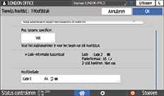 Afbeelding van bedieningspaneel