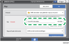 Afbeelding van bedieningspaneel