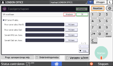 Afbeelding van bedieningspaneel