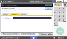 Afbeelding van bedieningspaneel