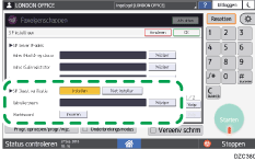Afbeelding van bedieningspaneel