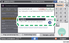 Afbeelding van bedieningspaneel