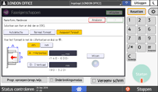 Afbeelding van bedieningspaneel