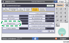 Afbeelding van bedieningspaneel