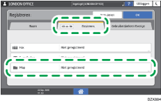 Afbeelding van bedieningspaneel