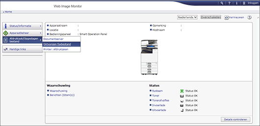 Afbeelding internetbrowserscherm
