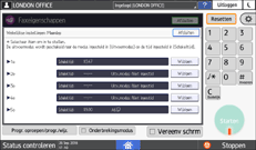 Afbeelding van bedieningspaneel