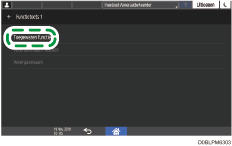Afbeelding van bedieningspaneel