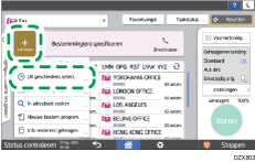 Afbeelding van bedieningspaneel