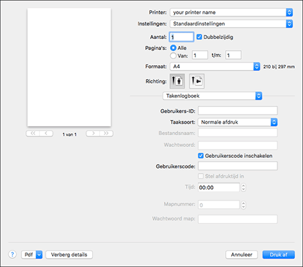 Illustratie computerscherm