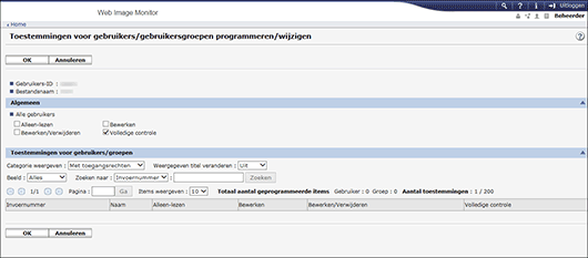 Afbeelding internetbrowserscherm