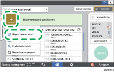 Afbeelding van bedieningspaneel