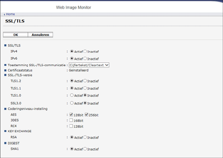 Afbeelding internetbrowserscherm