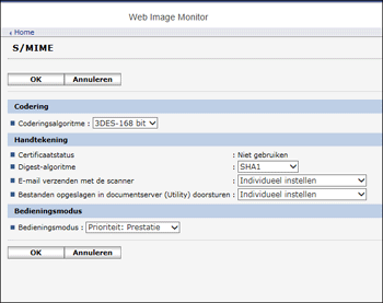 Afbeelding internetbrowserscherm