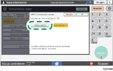 Afbeelding van bedieningspaneel