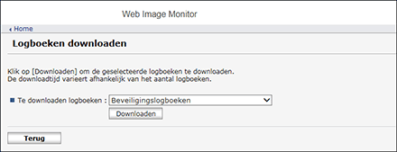 Afbeelding internetbrowserscherm