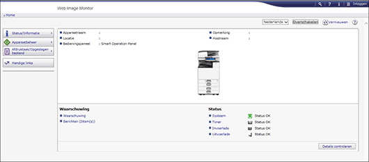 Afbeelding internetbrowserscherm