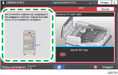 Afbeelding van bedieningspaneel