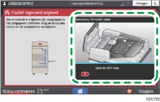 Afbeelding van bedieningspaneel