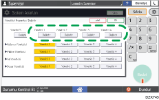 İşletim paneli ekran görseli