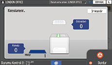 İşletim paneli ekran görseli