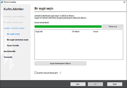 Sürücü yükleyici görseli