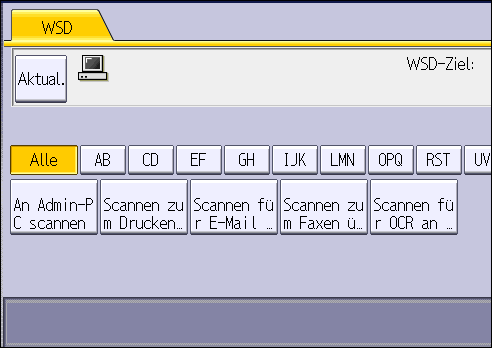 Abbildung Bedienfeld-Display