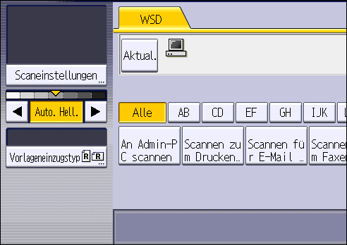 Abbildung Bedienfeld-Display