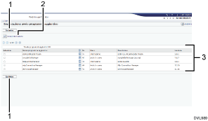 Illustrazione numerata della schermata del browser web