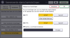 Afbeelding van bedieningspaneel