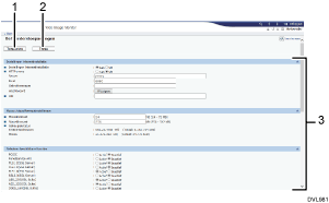 Schermafbeelding van internetbrowser (afbeelding met genummerde items)
