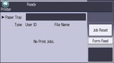Illustration numérotée du panneau de commande