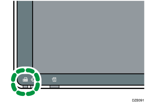 Illustrazione indicatore fax