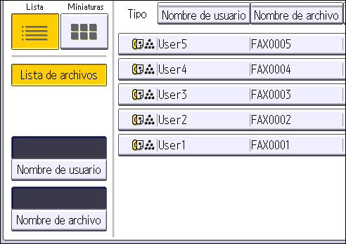 Ilustraci&oacute;n de la pantalla del panel de operaciones