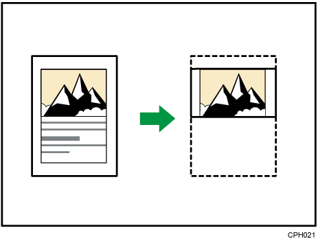 Illustration d'une copie partielle