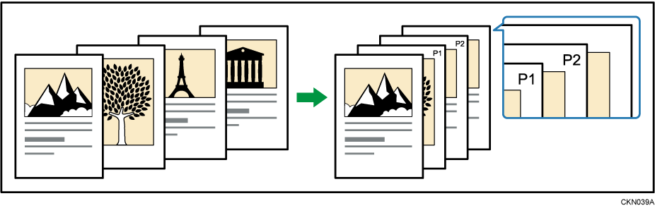 Ilustraci&oacute;n de la numeraci&oacute;n de p&aacute;ginas