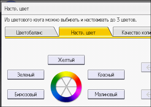 Иллюстрация экрана панели управления