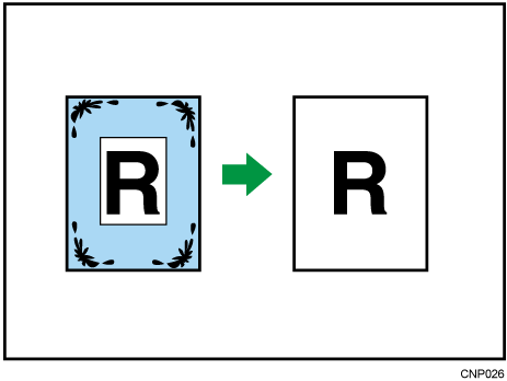 Illustrazione di Cancella esterno