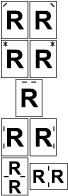 Illustration of staple position