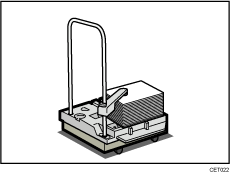 Stacker cart illustration