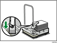 Stacker cart illustration