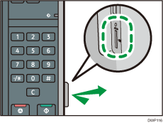 Media slot illustration