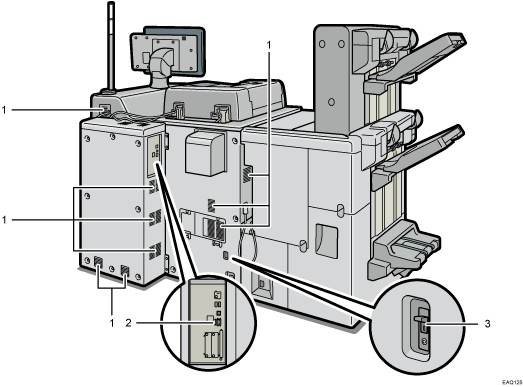 Main unit illustration numbered callout illustration