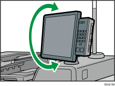 Control panel illustration