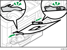 Bypass tray illustration