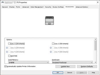 Driver screen illustration