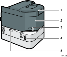 Offline stapler illustration