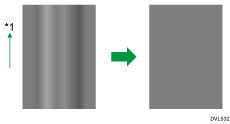 Illustration of density correction