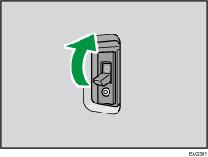 Il·lustració de l'interruptor de fuita de terra